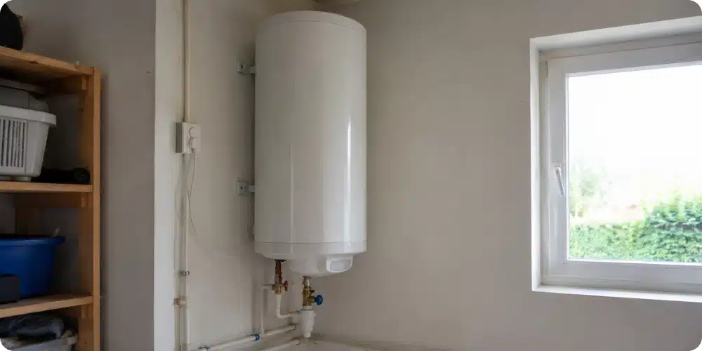 Cumulus électrique 150 litres en installation murale verticale