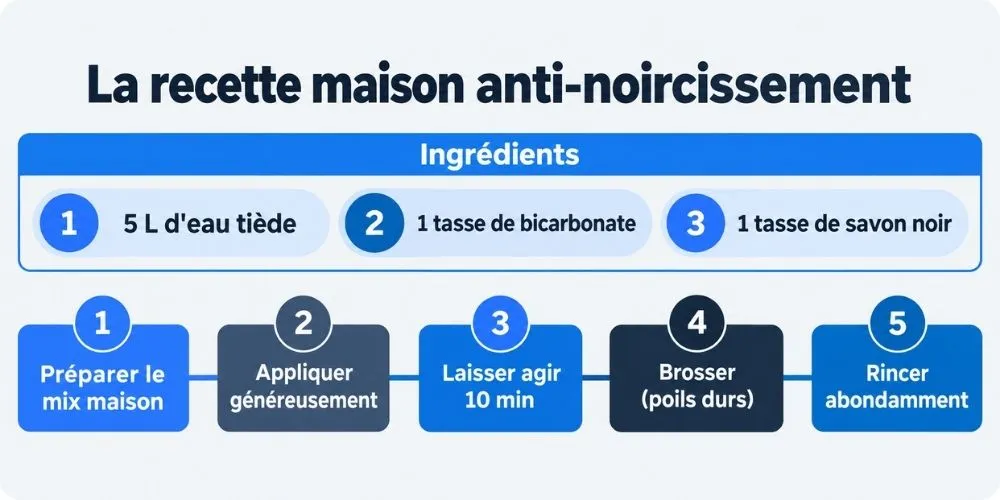 La recette maison anti-noircissement